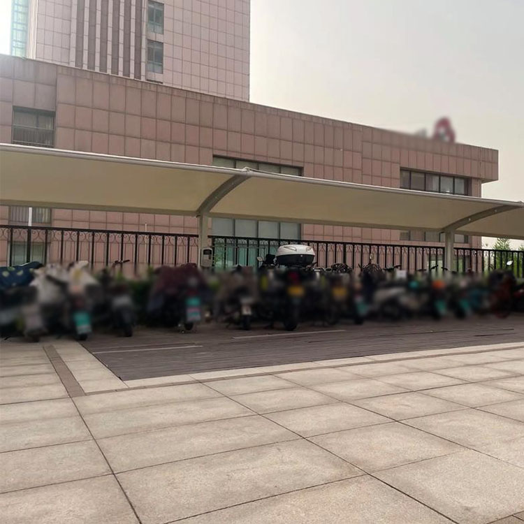 桂林膜结构电动车棚